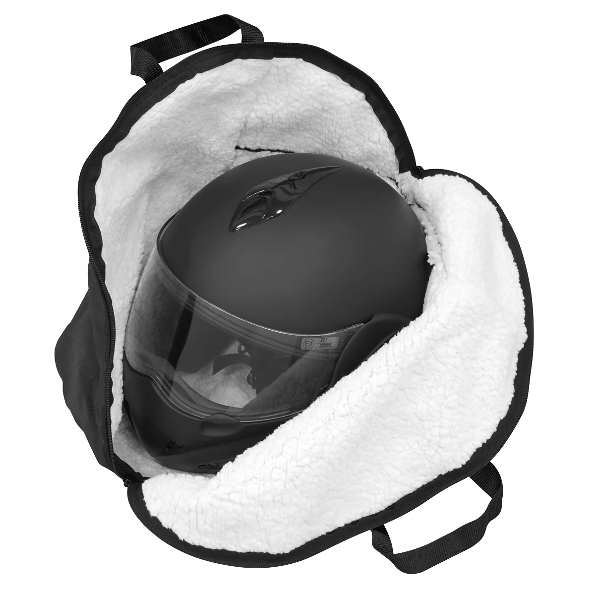 Sealey Fleece Lined Helmet Bag Large - Water Resistant 210D Oxford