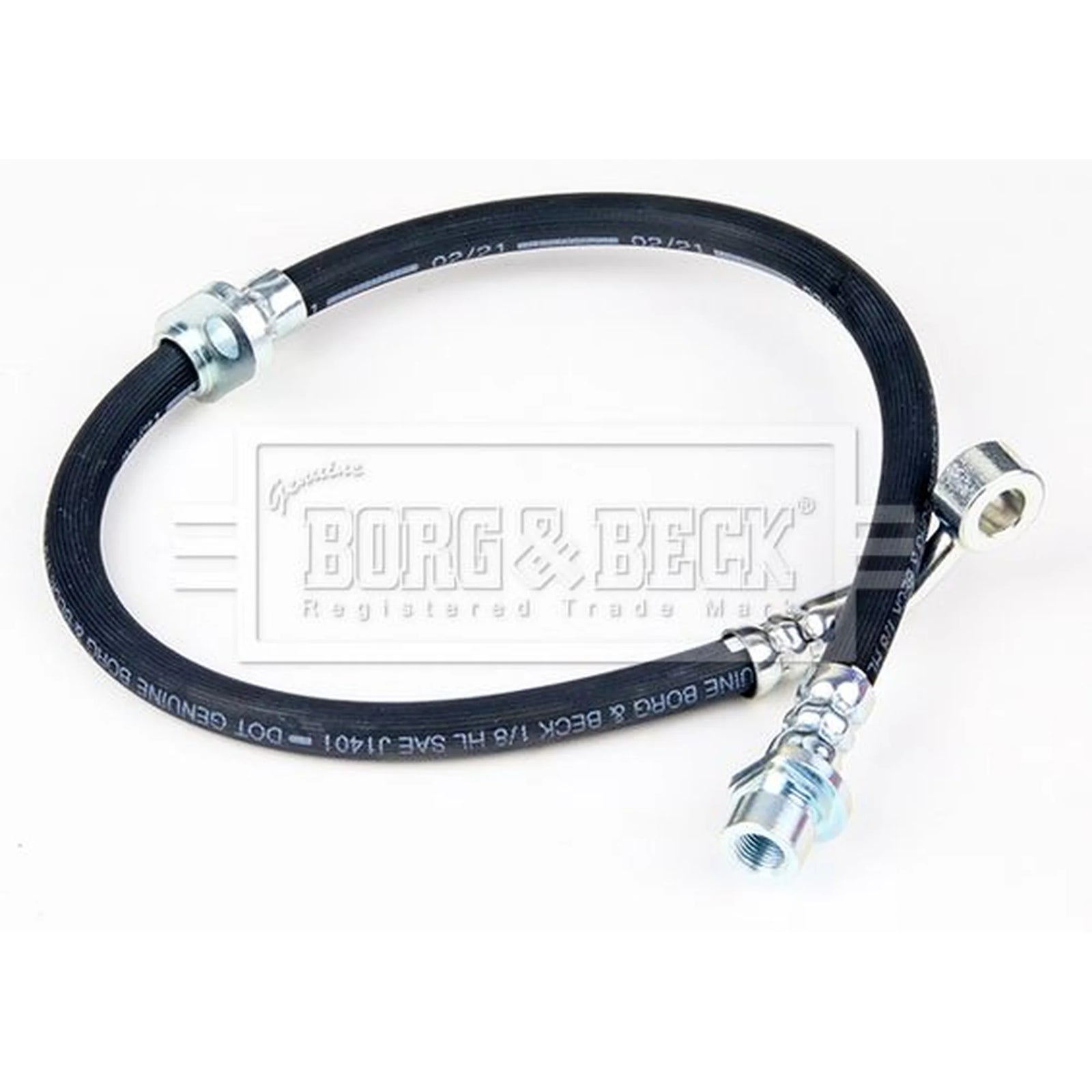 Borg & Beck Brake Hydraulic Hose Line Front Right BBH7792