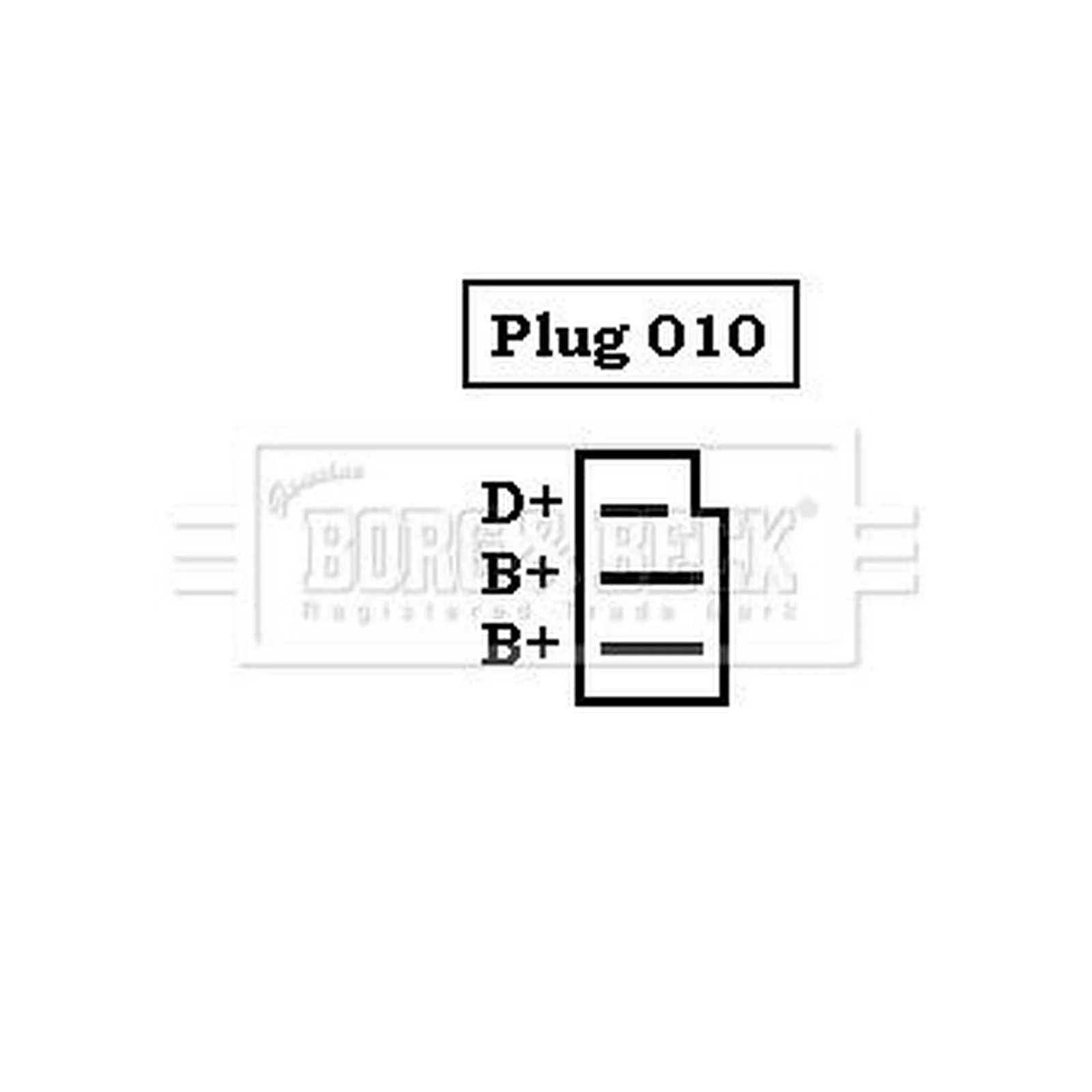 Borg & Beck Car Alternator 12V BBA2225