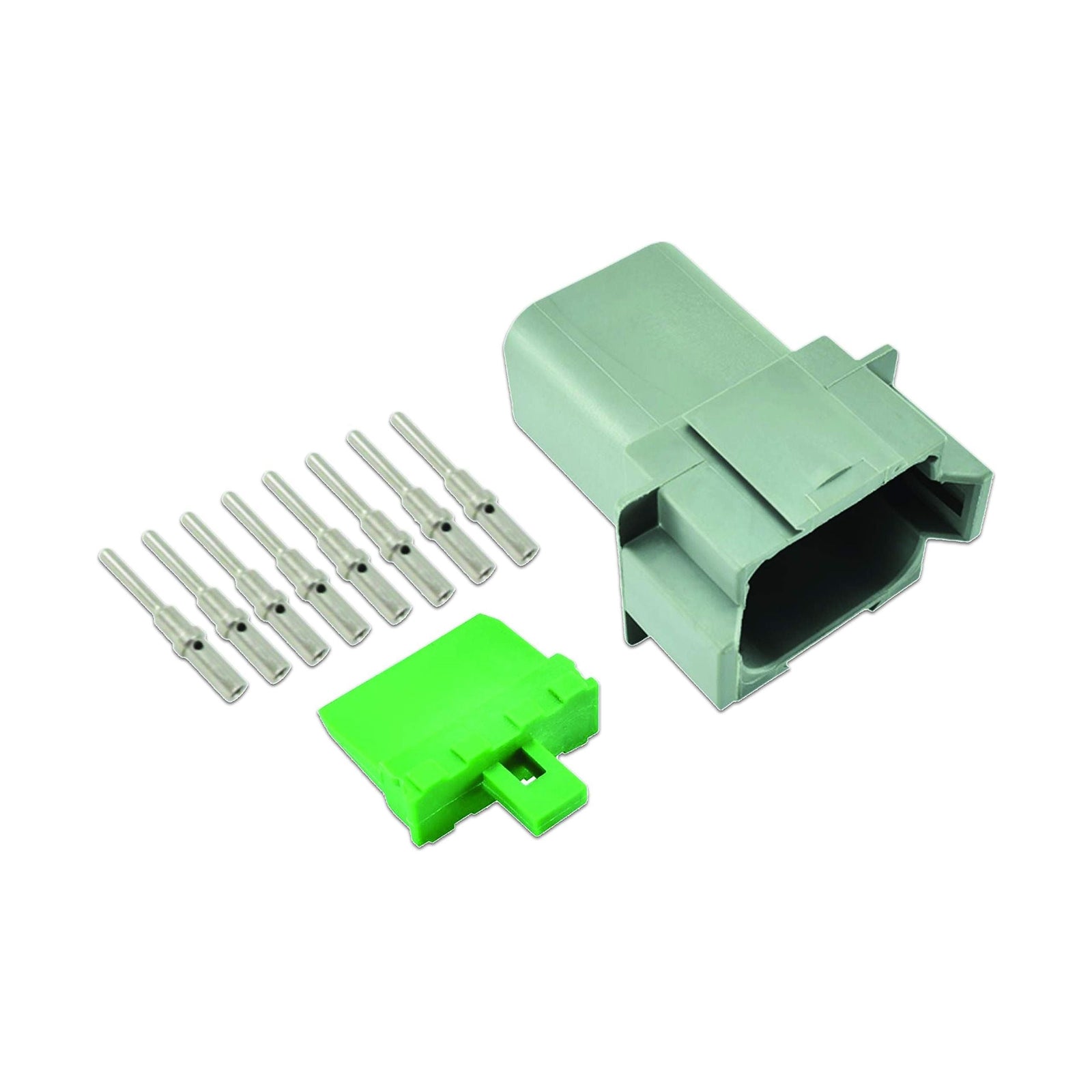 Connect Deutsch 8 Pin Receptacle Connector Kit 10pc 37508
