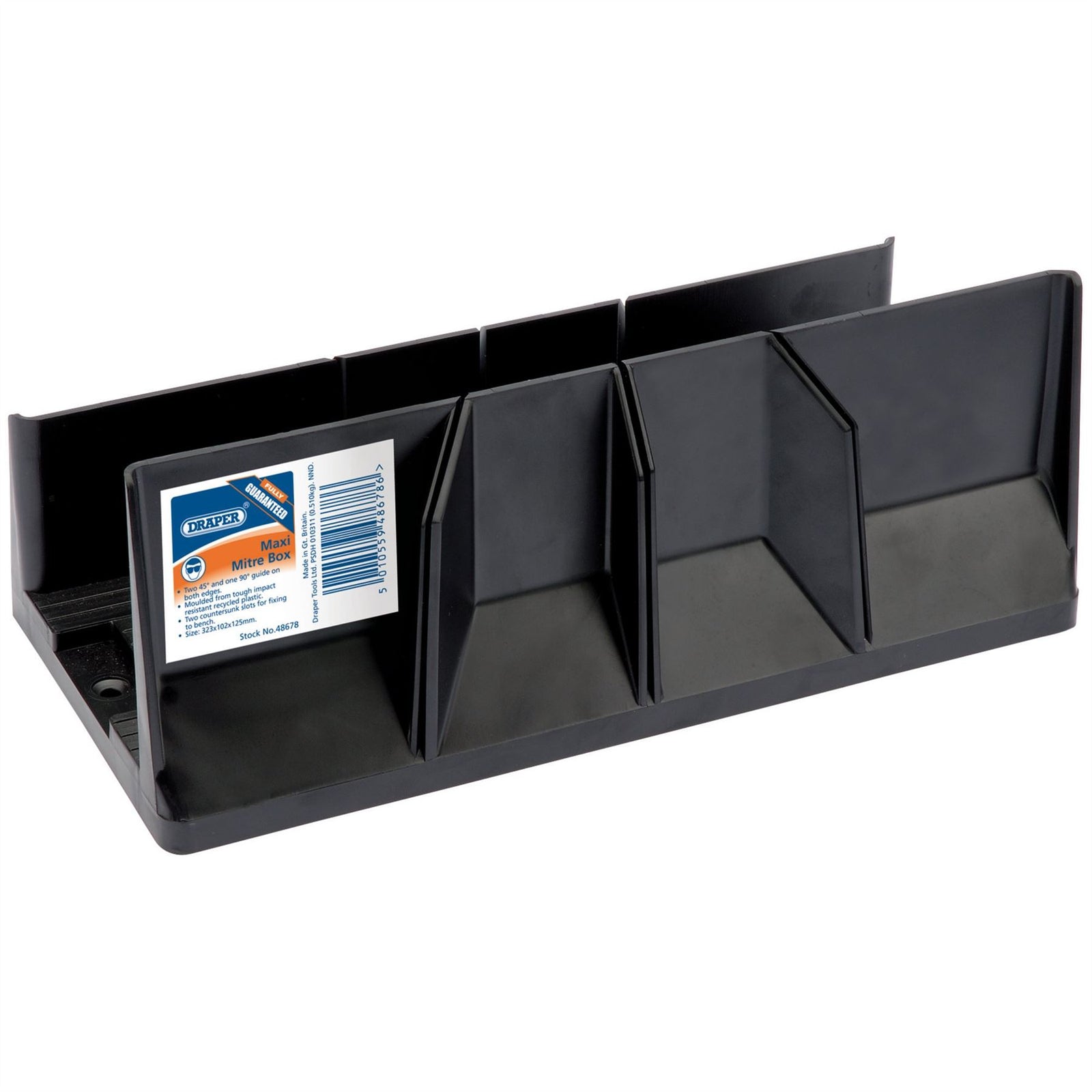 Draper Maxi Mitre Box, 320 x 100 x 120mm 48678