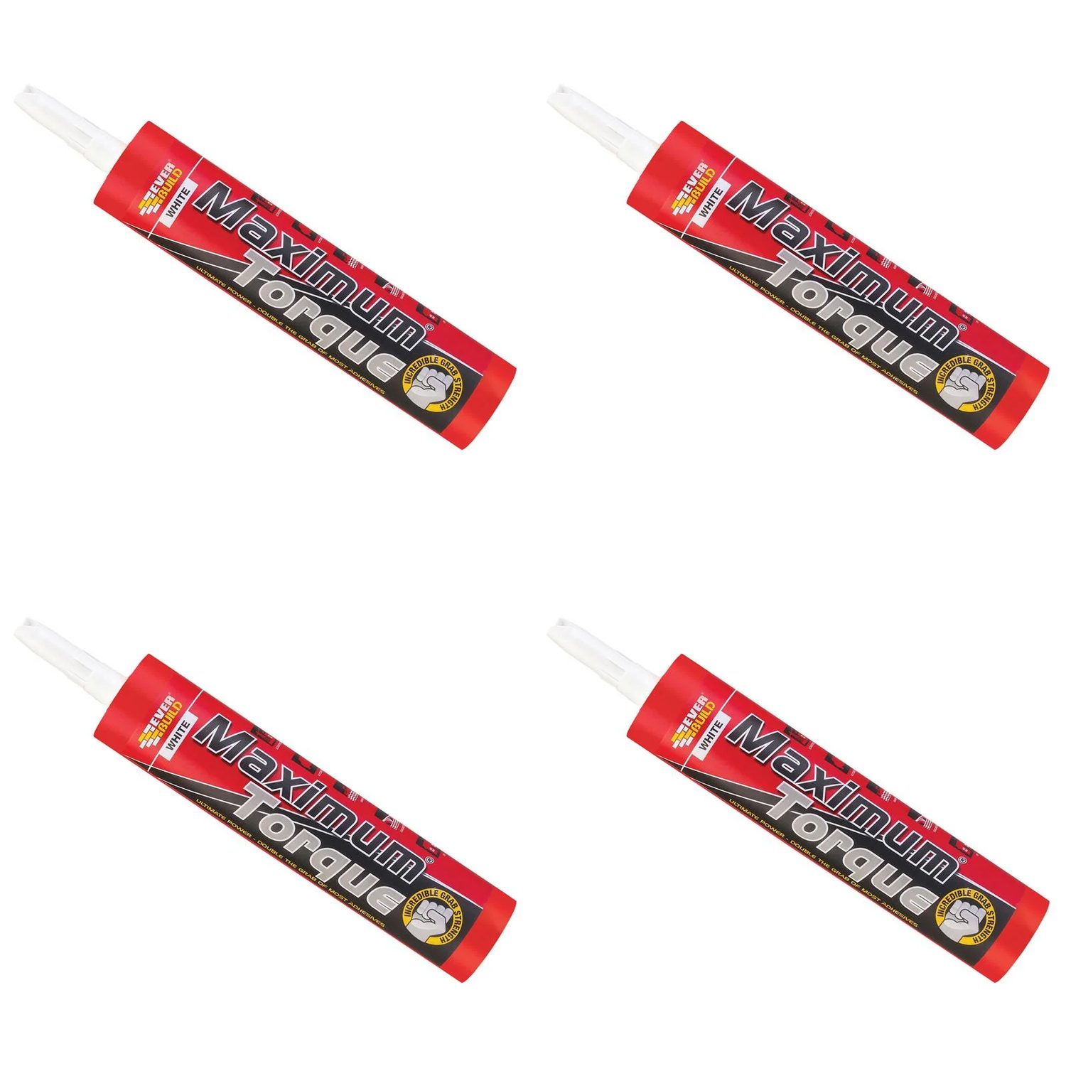 Everbuild Sika Maximum Torque Adhesive White 290ml - 484807
