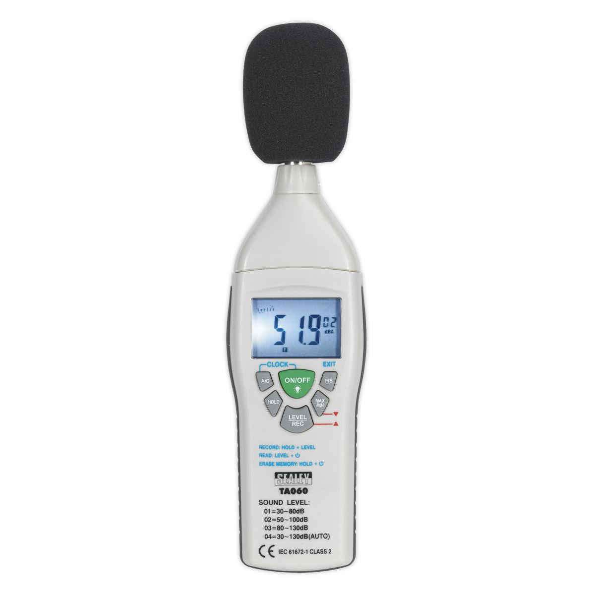 Sealey Sound Level Meter TA060