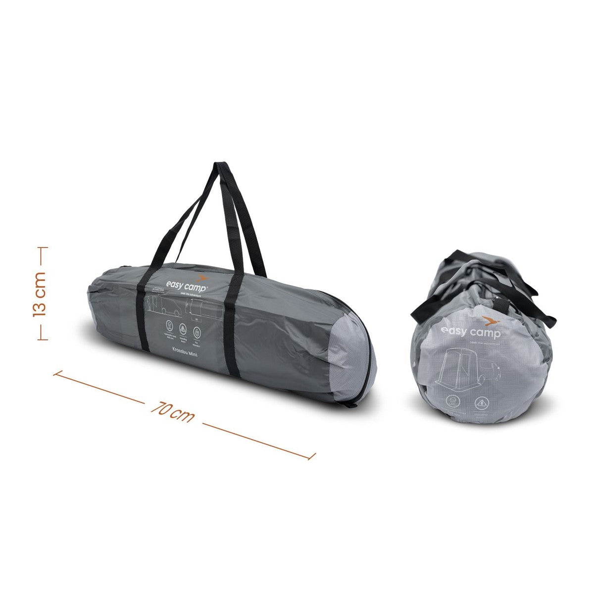 Easy Camp Krossbu Mini Tailgate Awning 175-190cm Caddy Berlingo Rifter