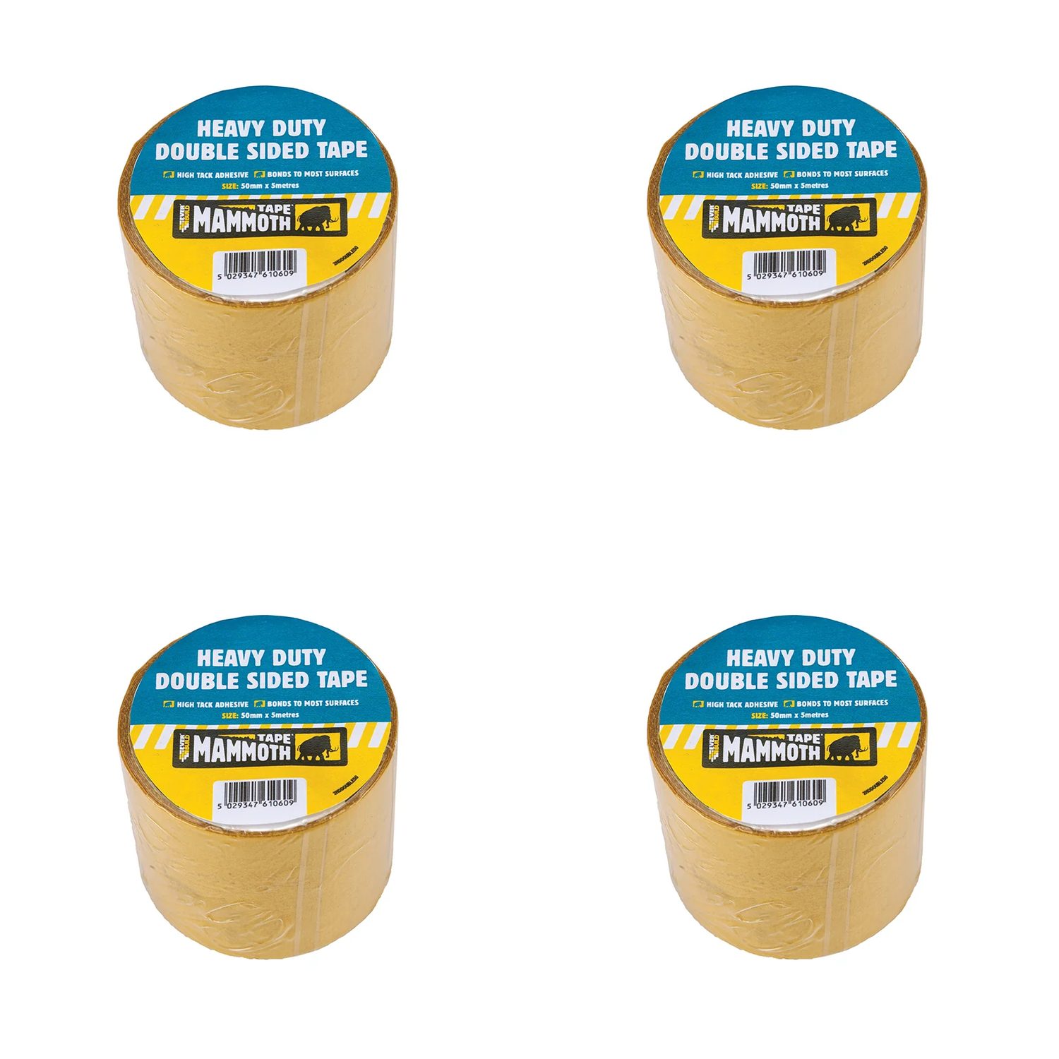 Everbuild Sika Mammoth Heavy-Duty Double Sided Tape 50mm x 5m - 488760