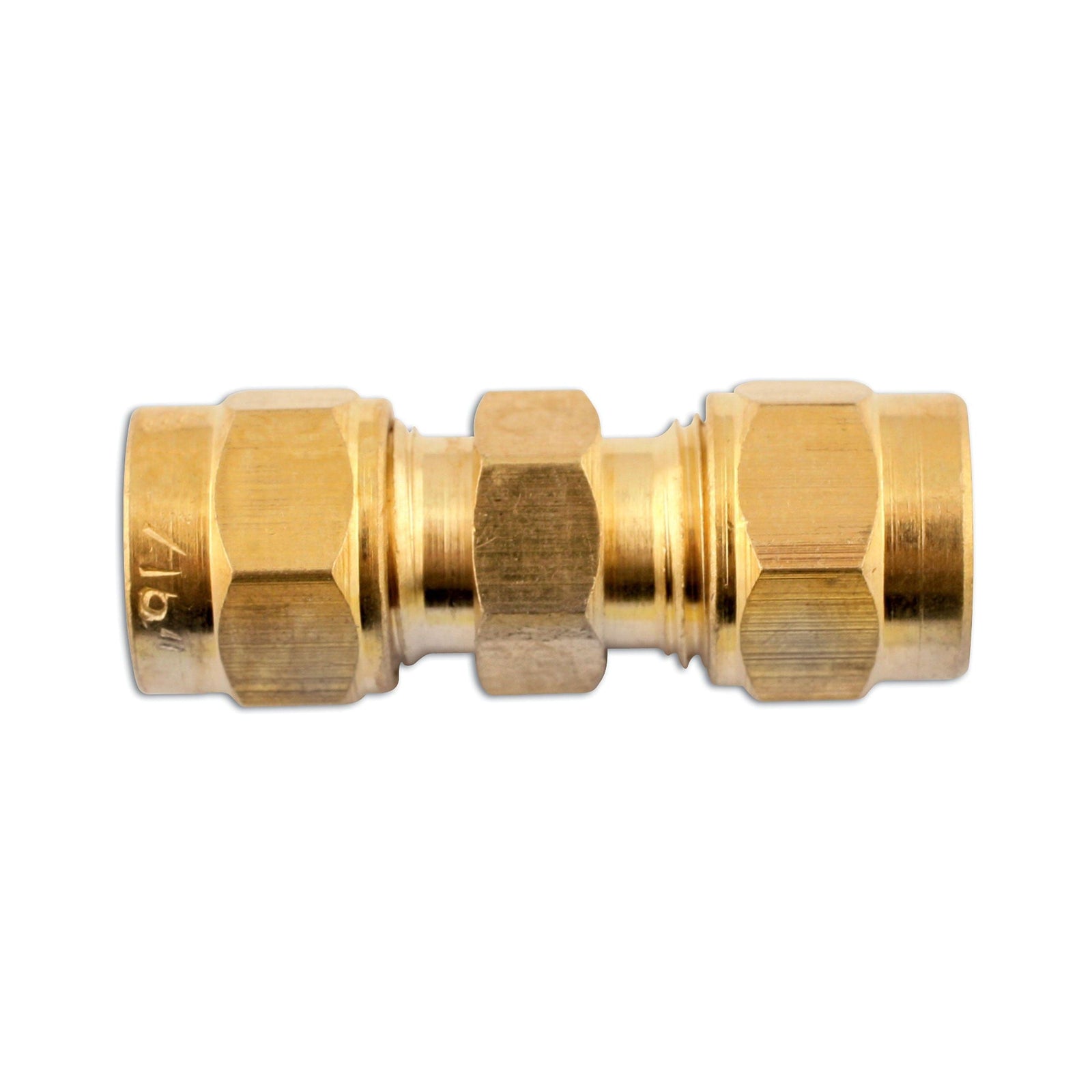 Connect Brass Straight Coupling 1/2" 5pc 31182