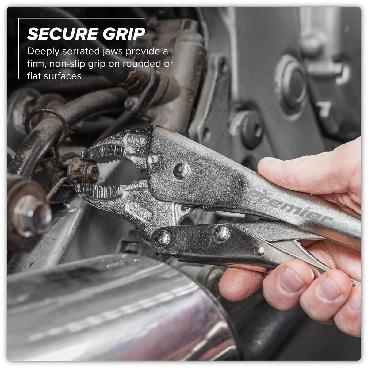 Sealey Premier Locking Pliers Set 10 Piece with Foam Tray AK6802