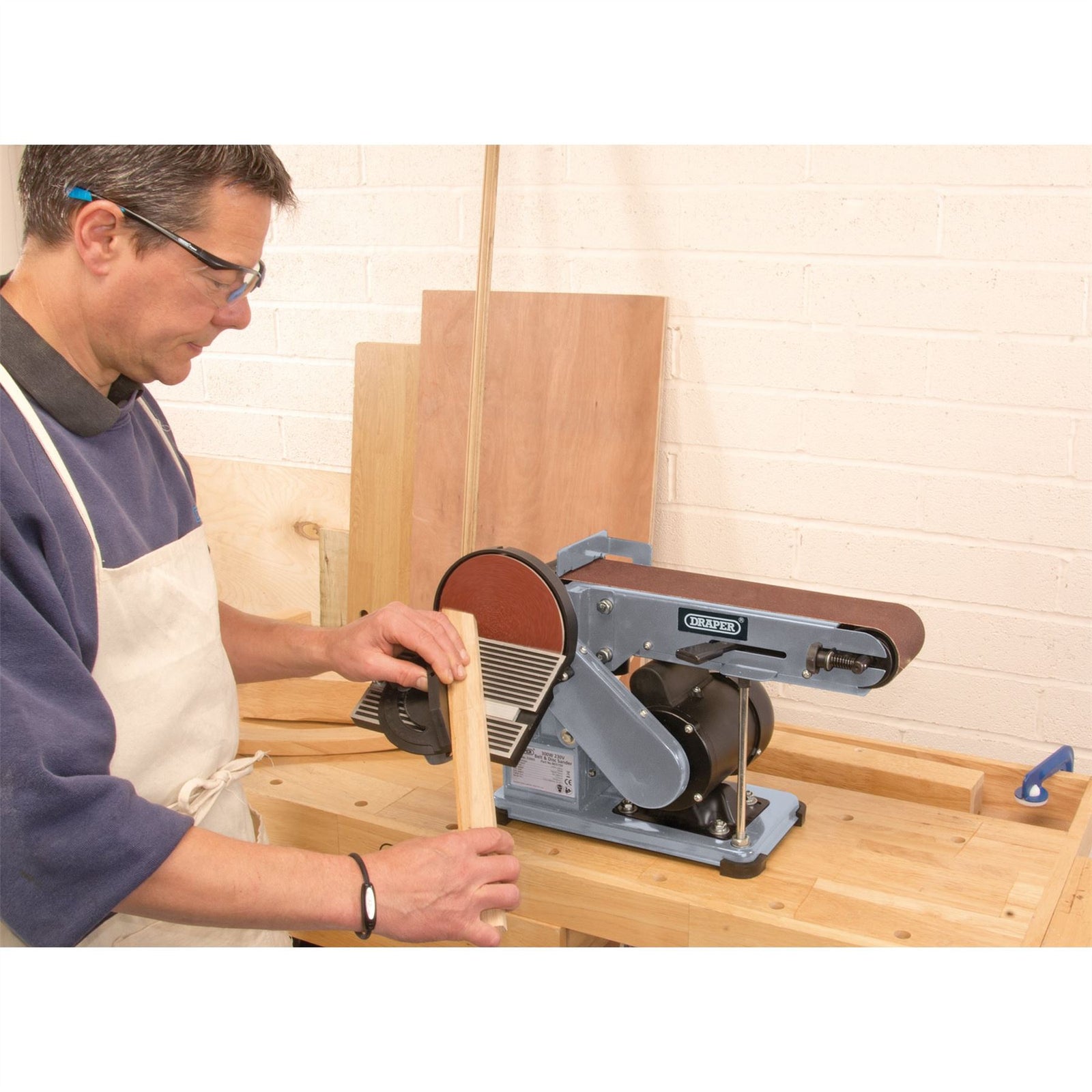 Draper Storm Force Belt and Disc Sander, 375W 53005