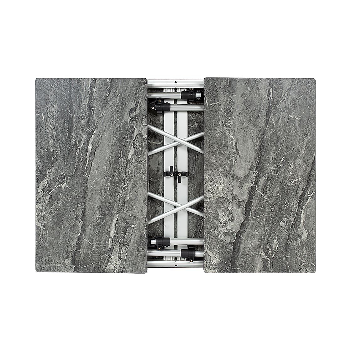 Travellife Sorrento table extendable honeycomb dark grey 180 Gris Fonce