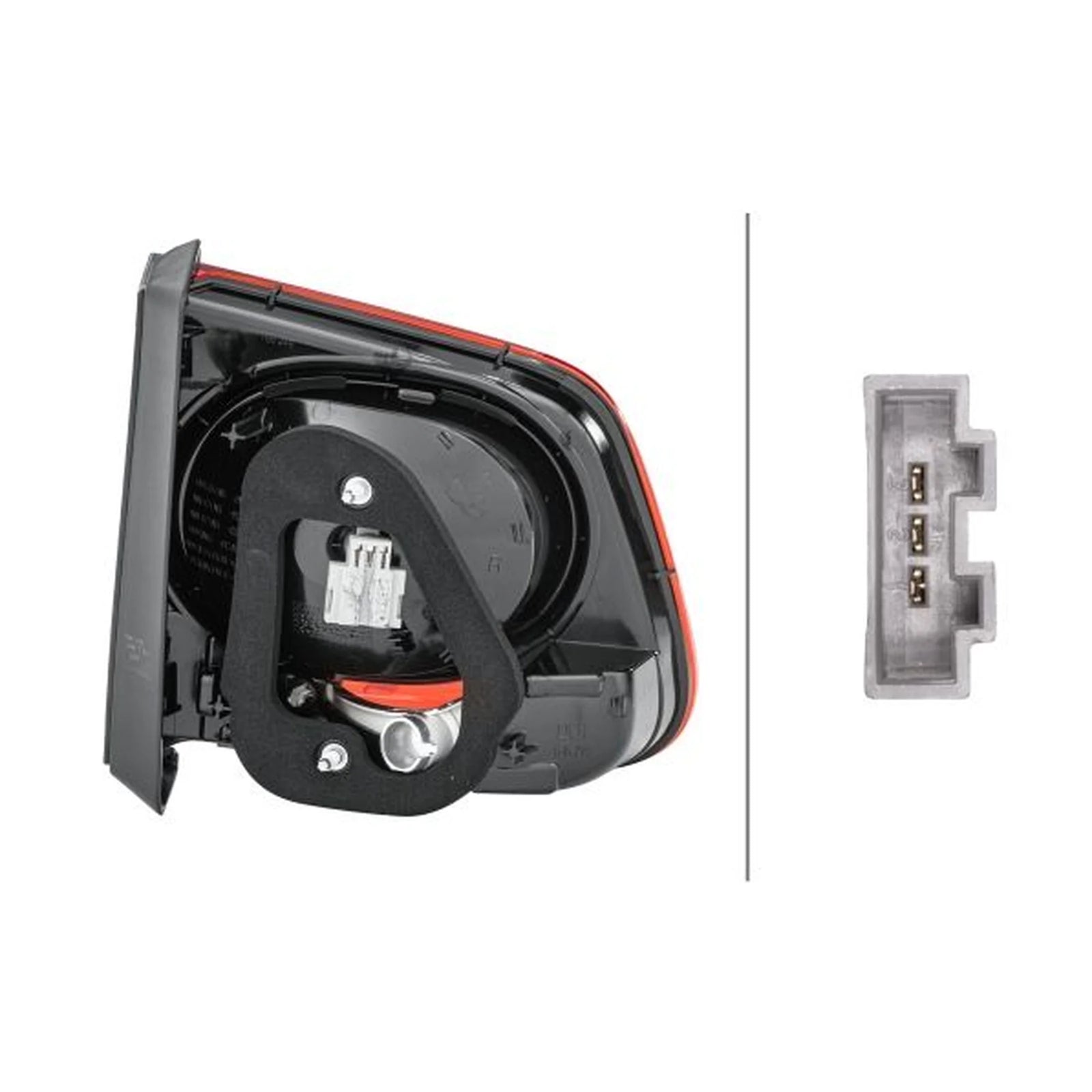 Hella Tail Light / Lamp W5W Right 2SA 009 692-101
