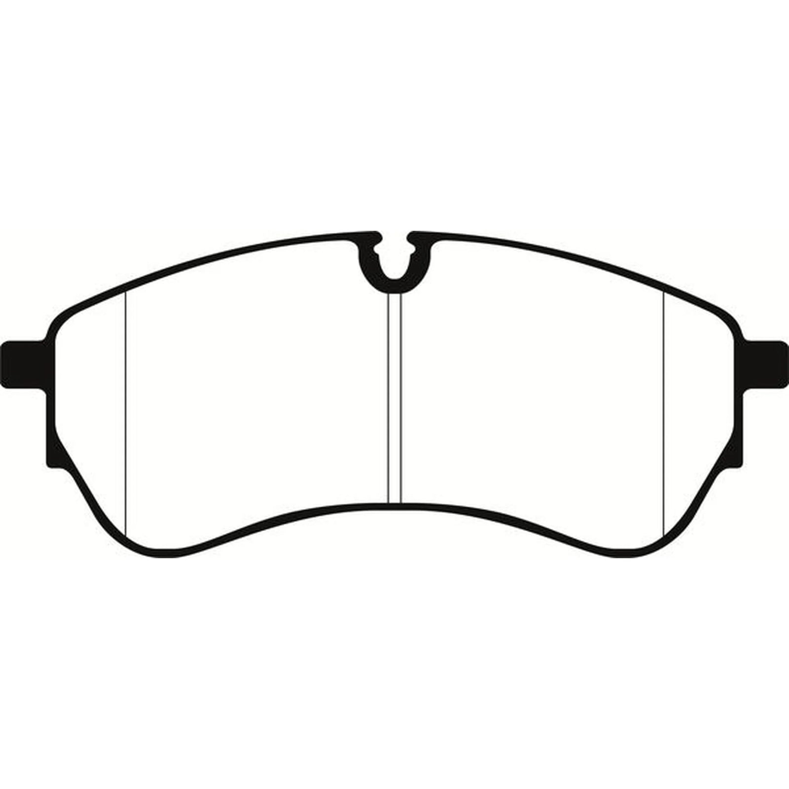 Abtex Front Brake Pad Set PLU2450