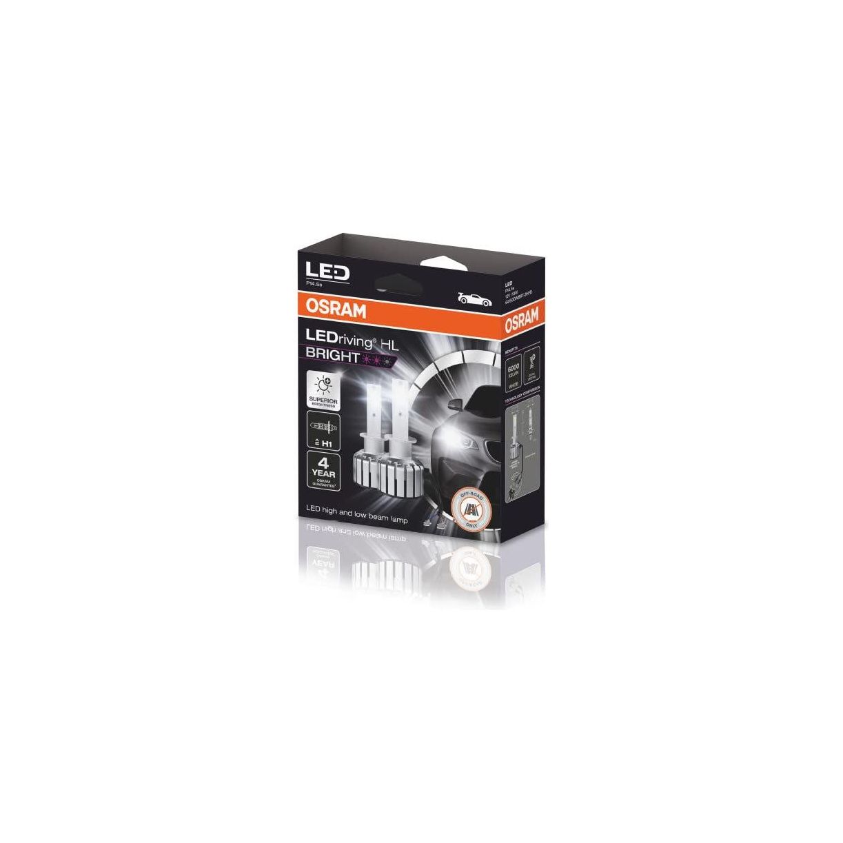Osram Ledriving Hl Bright H1