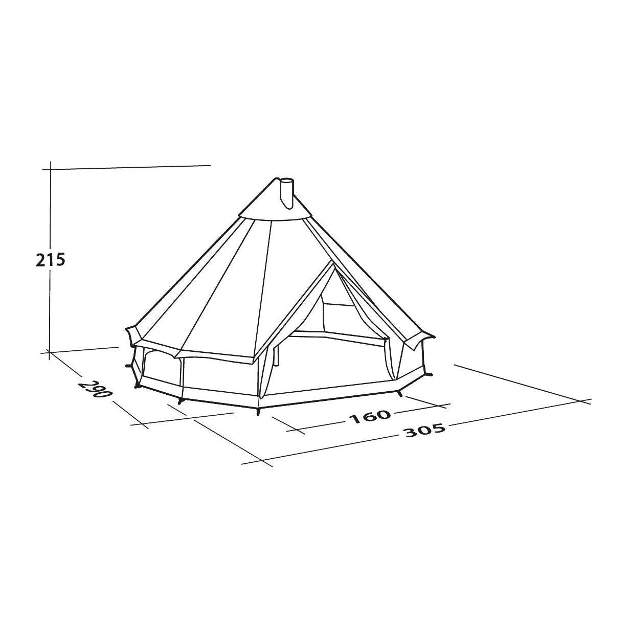 Robens Klondike S 4 Berth Poled Tent