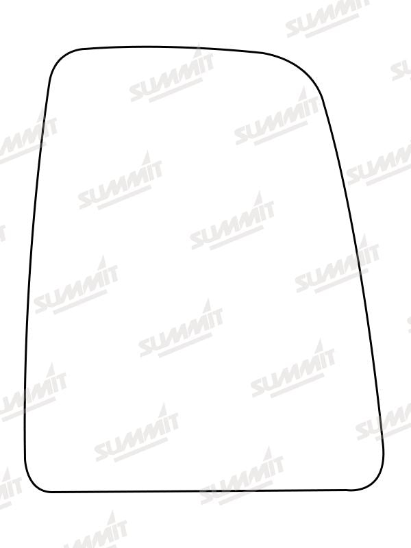 Summit Non-Heated Base Plate With Commercial Mirror Glass fits Ford Transit 14 to 16 RHS