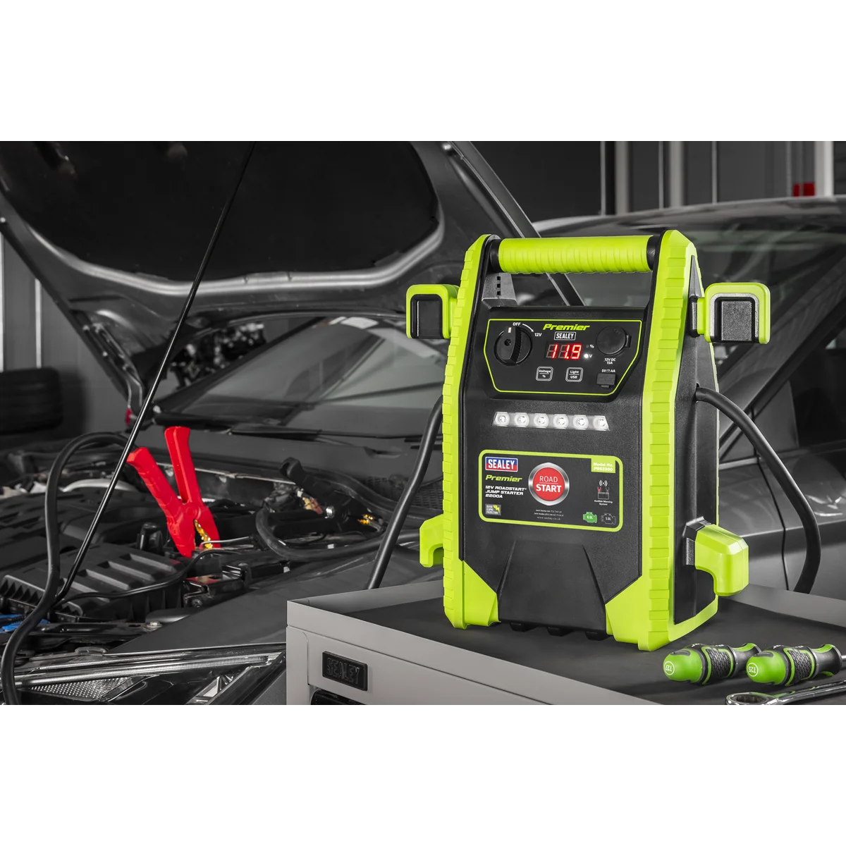 Sealey Premier 12V Jump Starter PRS2200 2200 Peak Amps