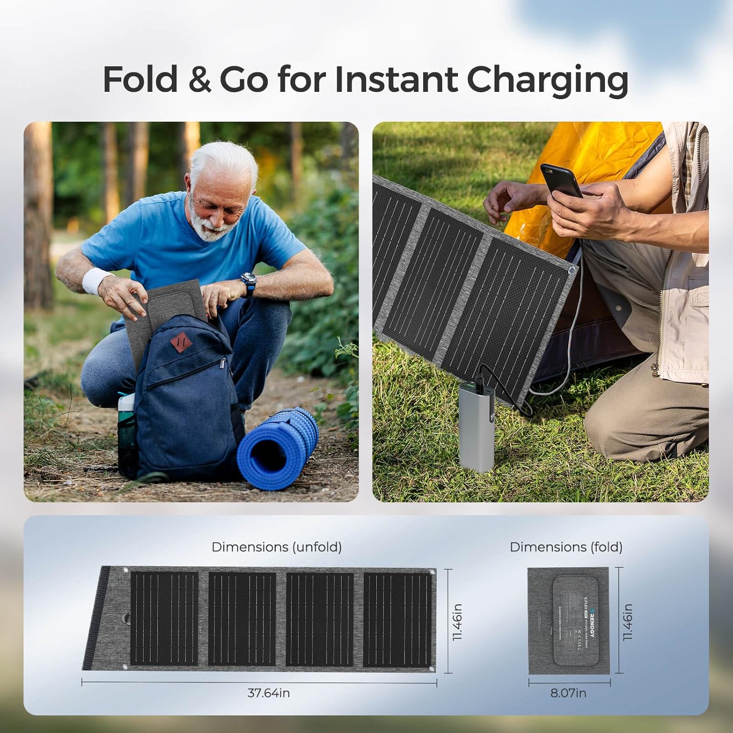 Renogy E.FLEX-SE 30W Portable Solar Panel