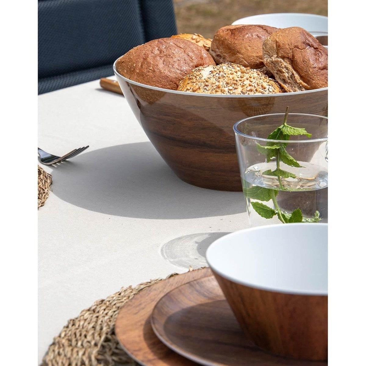 Gimex Nature Line Salad Bowl Wood 1 Piece