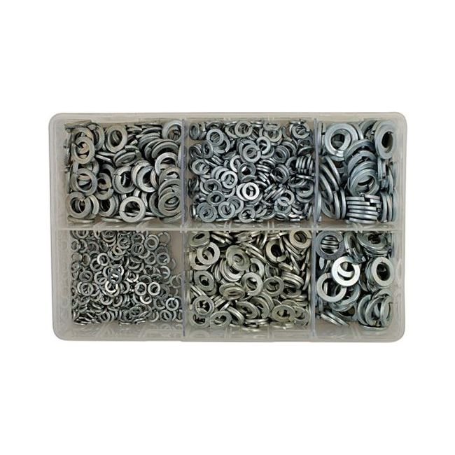 Connect Assorted Imperial Spring Washers 800pc 31867