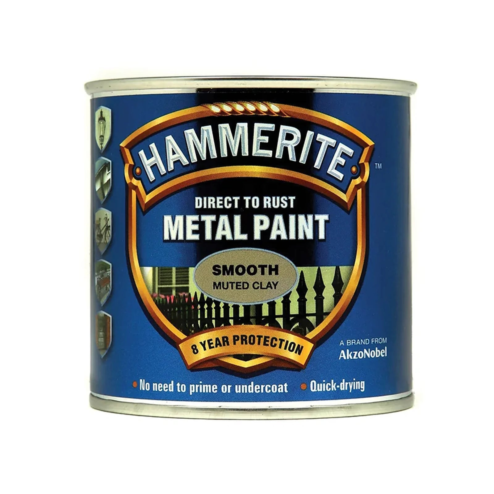Hammerite Direct To Metal Smooth Paint 250ml Muted Clay