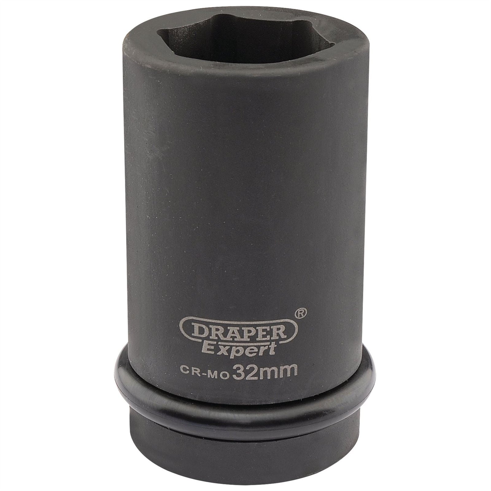 Draper Expert HI-TORQ 6 Point Deep Impact Socket, 1" Sq. Dr., 32mm