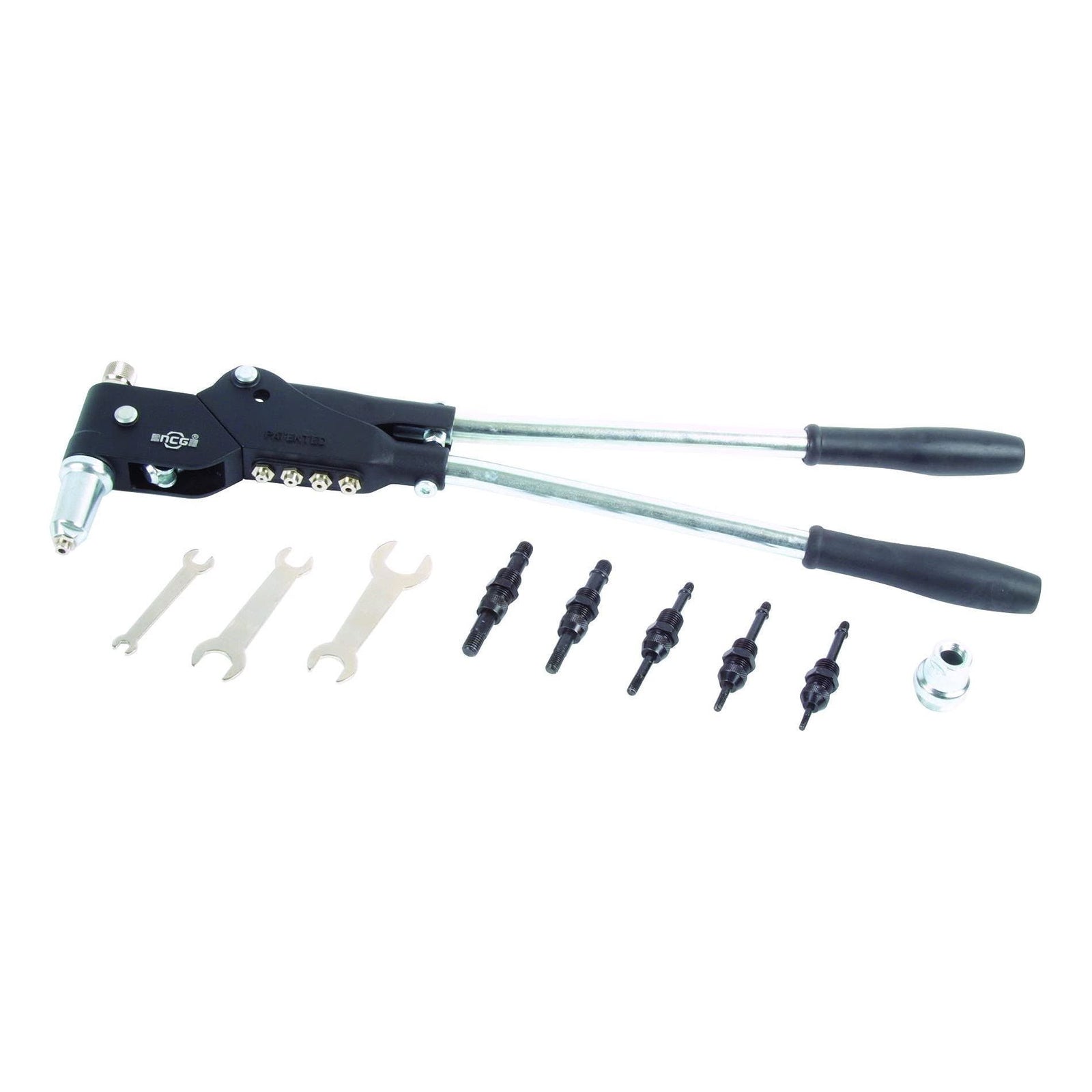 Laser Long Handle Swivel Head Riveter Set 3597