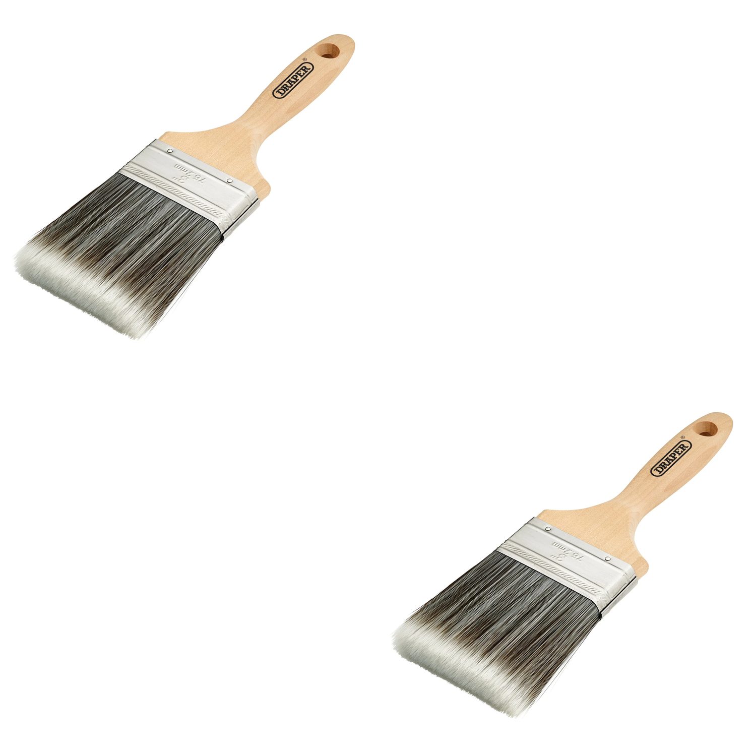 Draper Paint Brush with Wood handle 1-3"