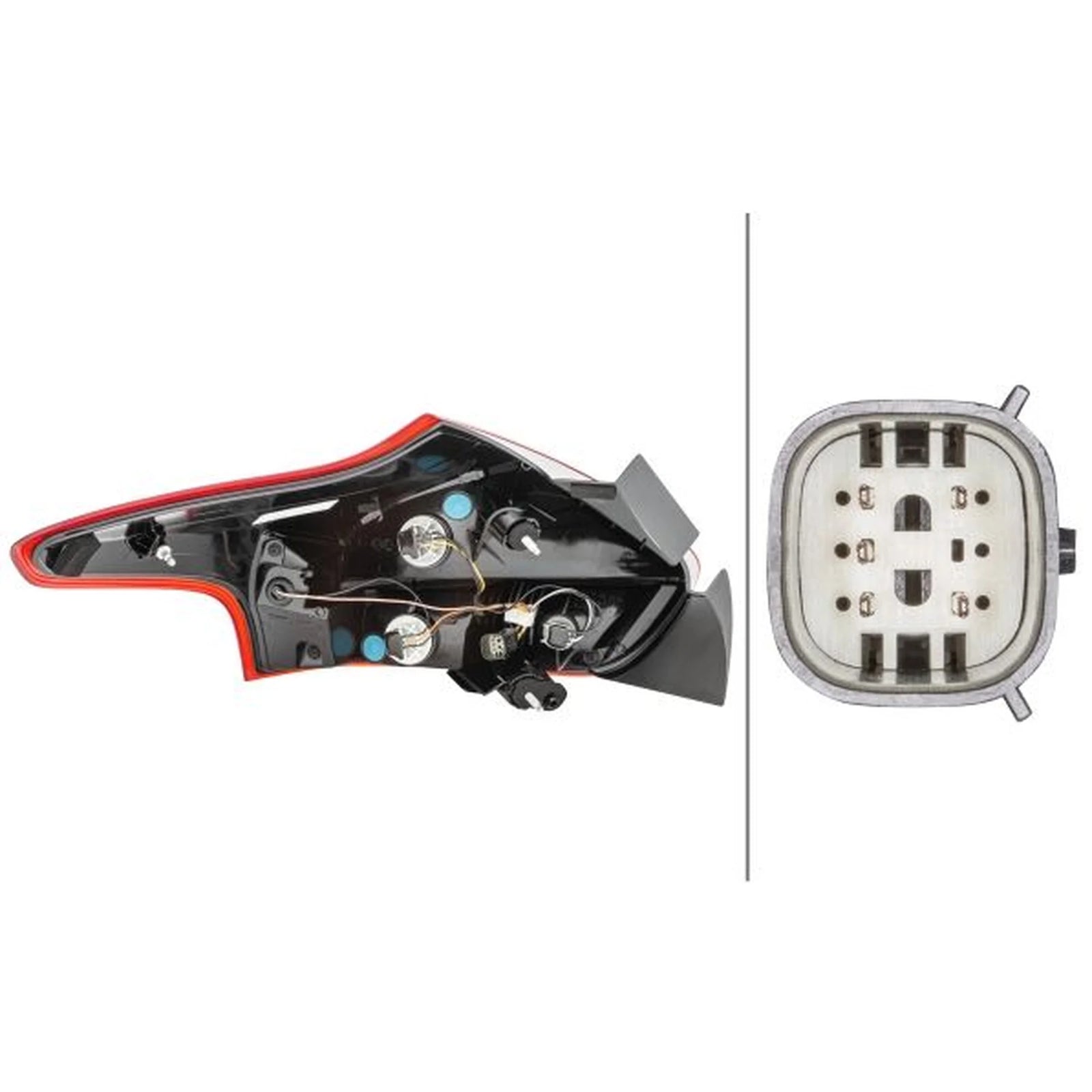 Hella Tail Light / Lamp W16W Right 2VP 354 828-081