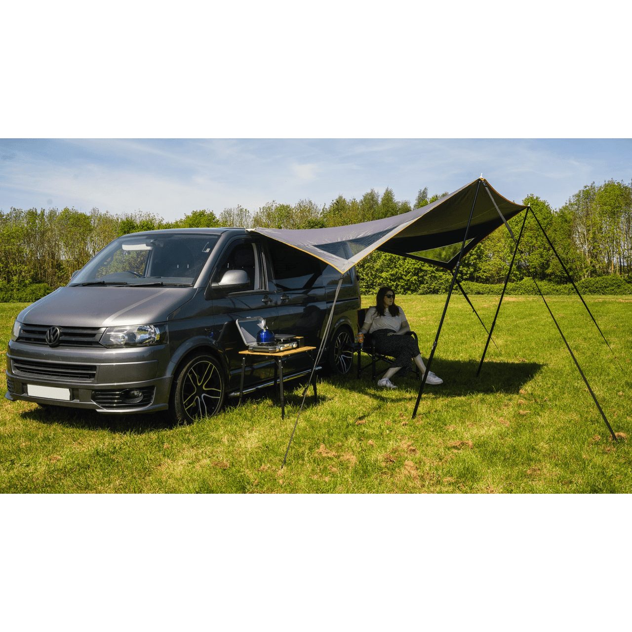 OLPRO Modern Shade Campervan Canopy - Orange