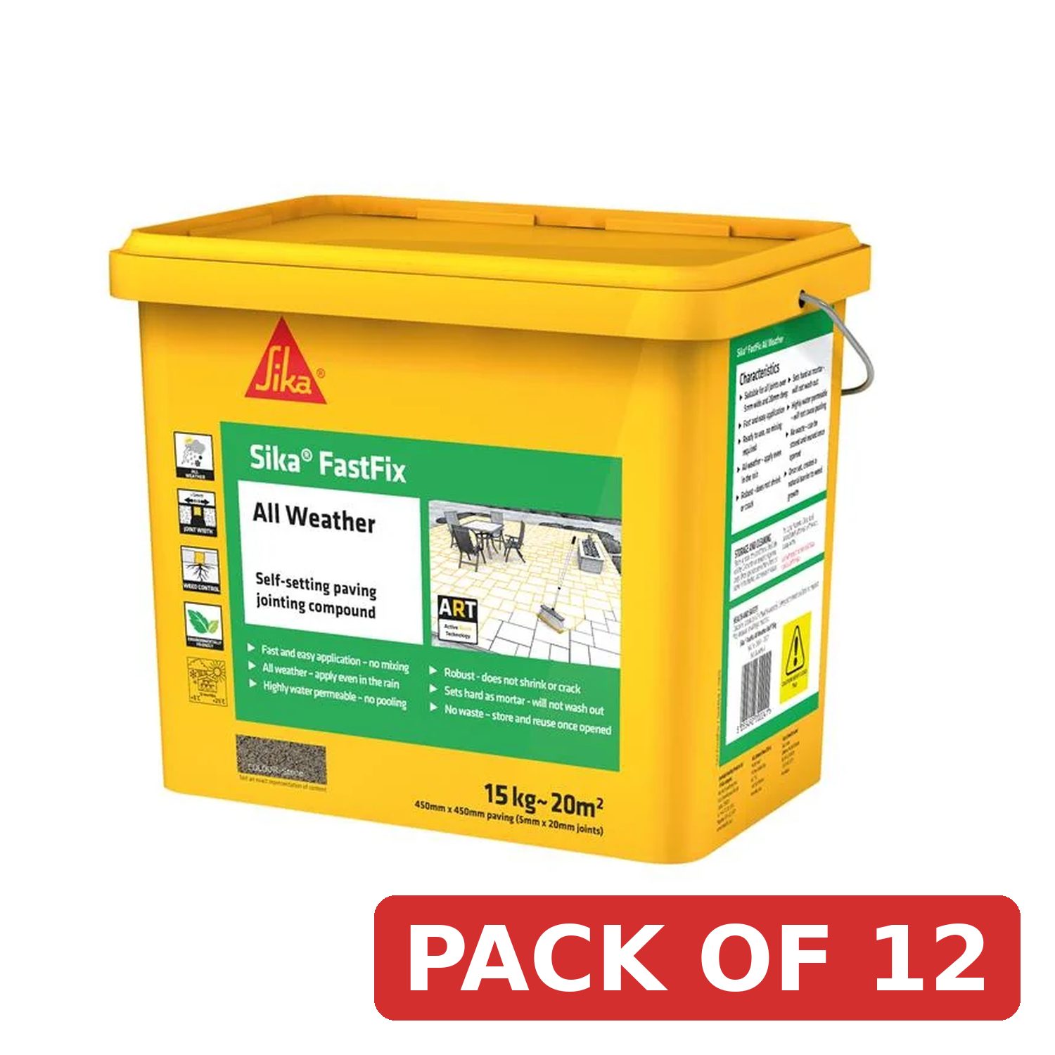 Everbuild Sika Sika® FastFix All Weather Stone 15kg - 626320