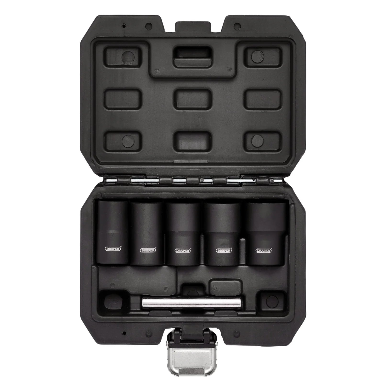 Draper Impact Wheel Nut Socket Set, 1/2" Sq. Dr. (6 Piece) - LWNS6-B