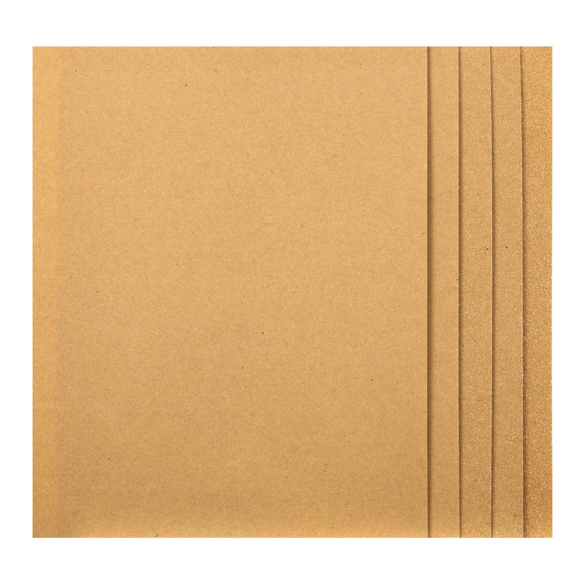 Sealey Glasspaper 280 x 230mm Assorted Pack of 5 CGA