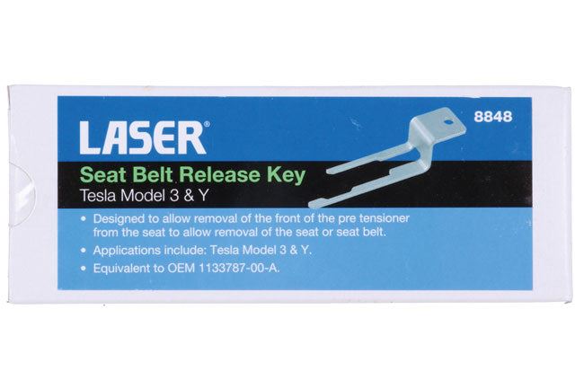 Laser Seat Belt Release Key - Tesla Model 3 & Y