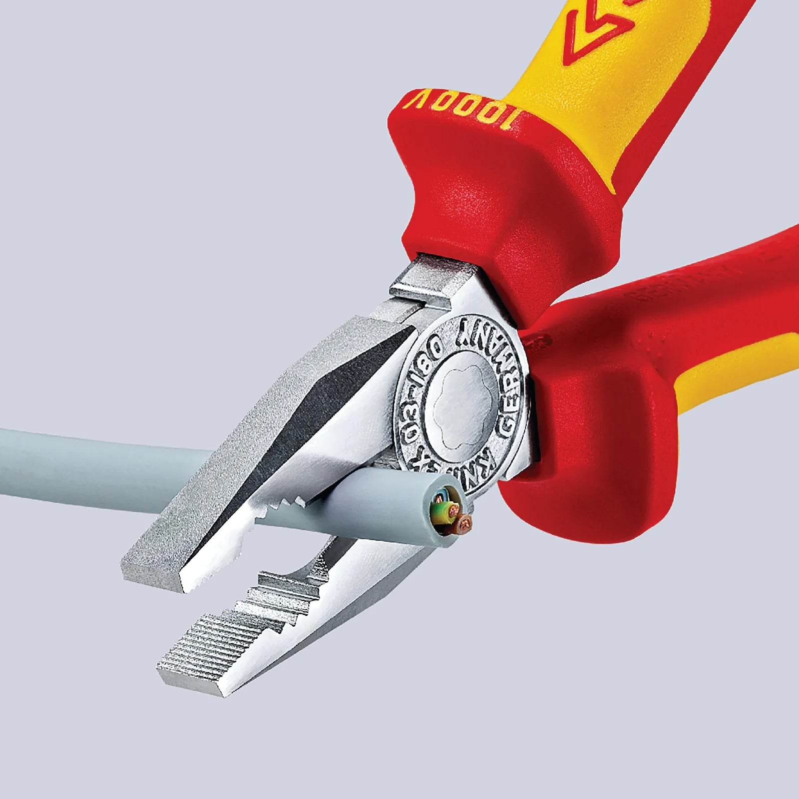 KNIPEX 03 06 160 SB VDE Combination Pliers, 160mm - 03 06 160 SB