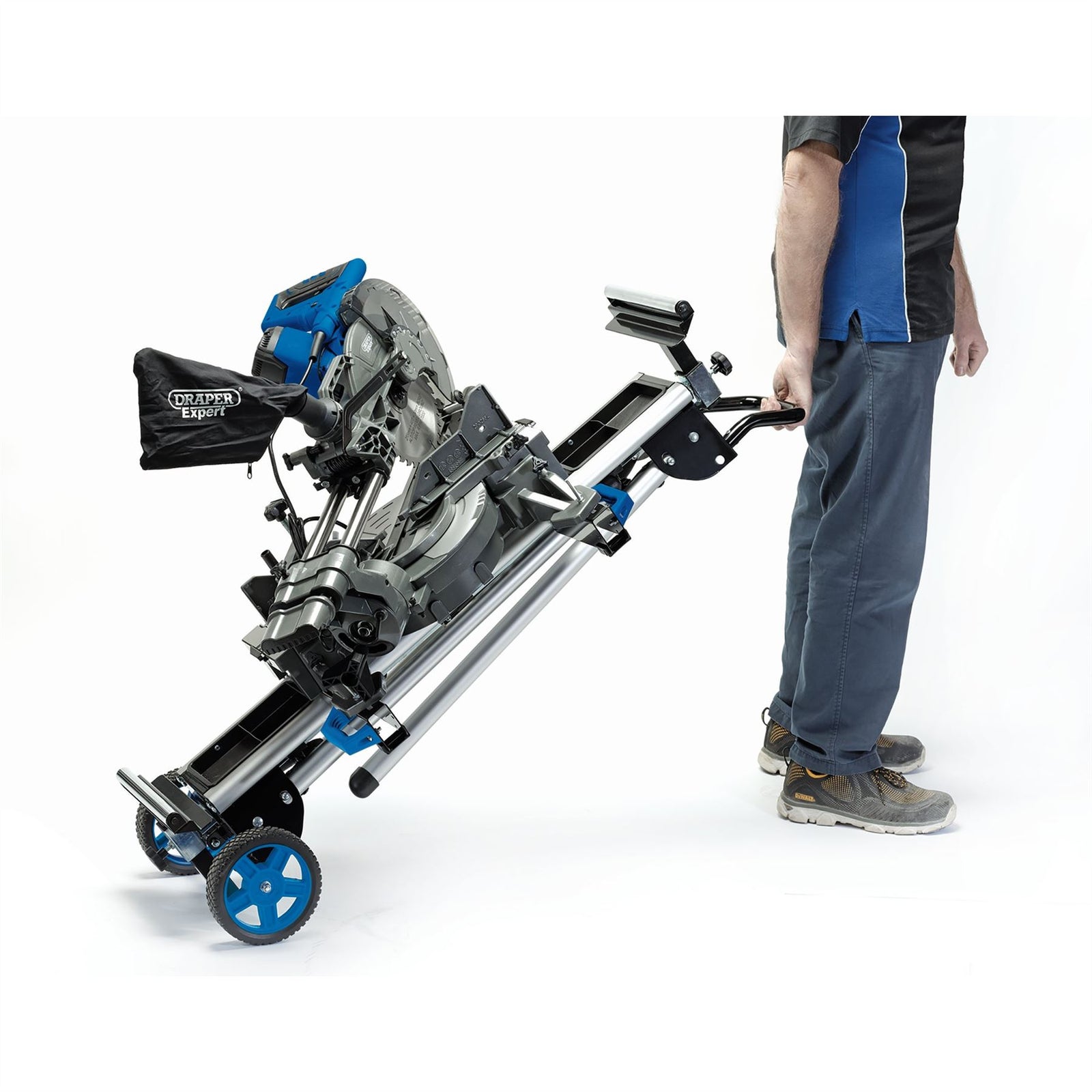 Draper Mobile and Extendable Mitre Saw Stand 90249
