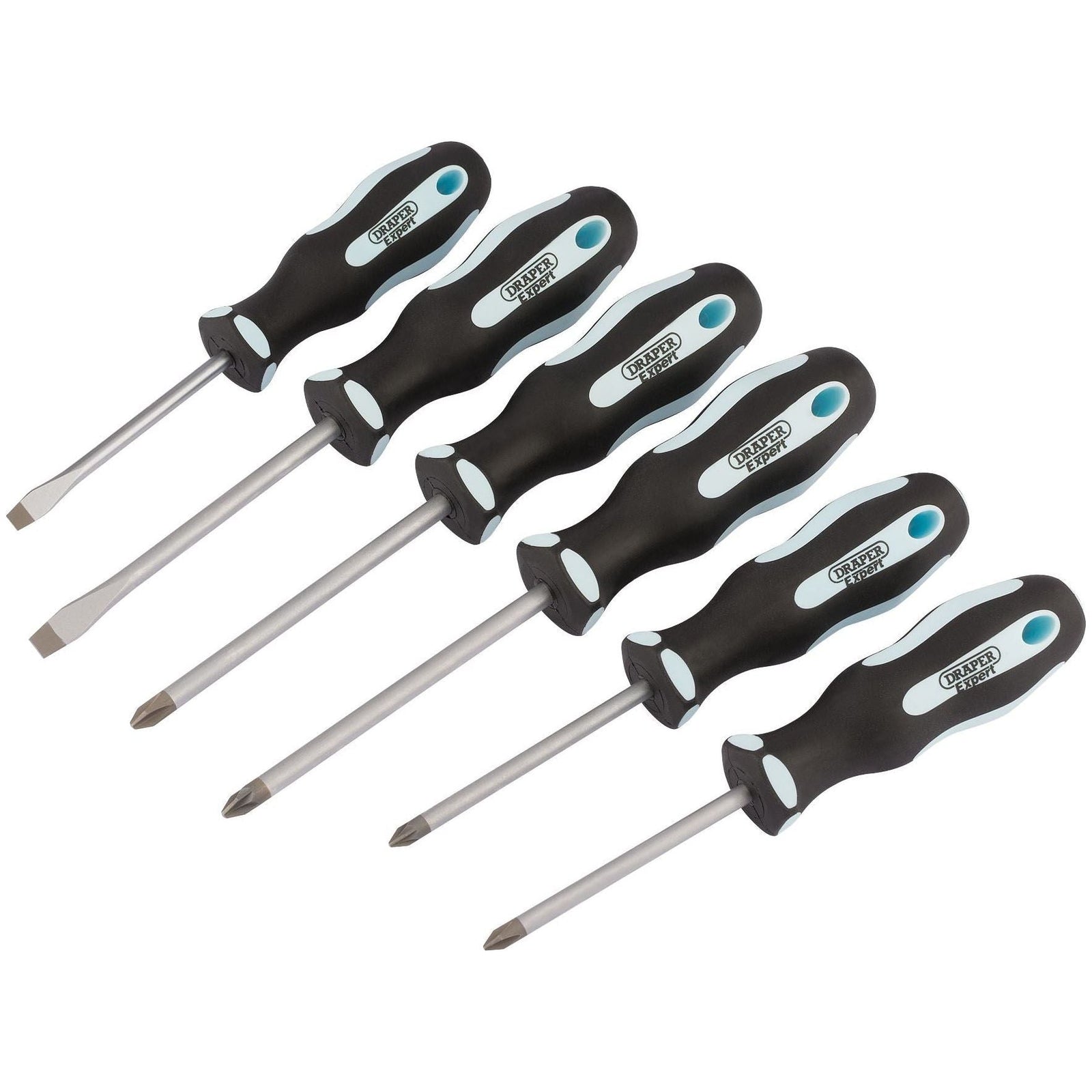 Draper Expert Soft Grip Screwdriver Set (6 Piece) 63588