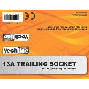 Vechline 13A Trailing Socket QQ016090A