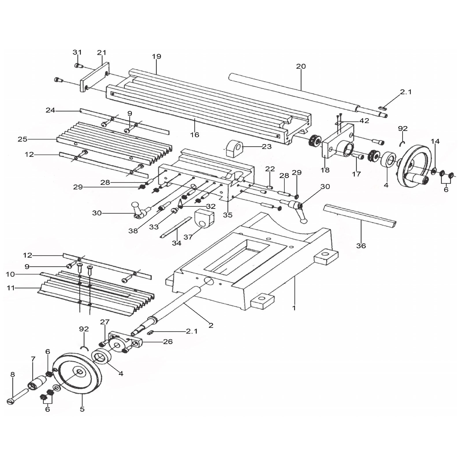 Sealey Spindle box SM2502.049