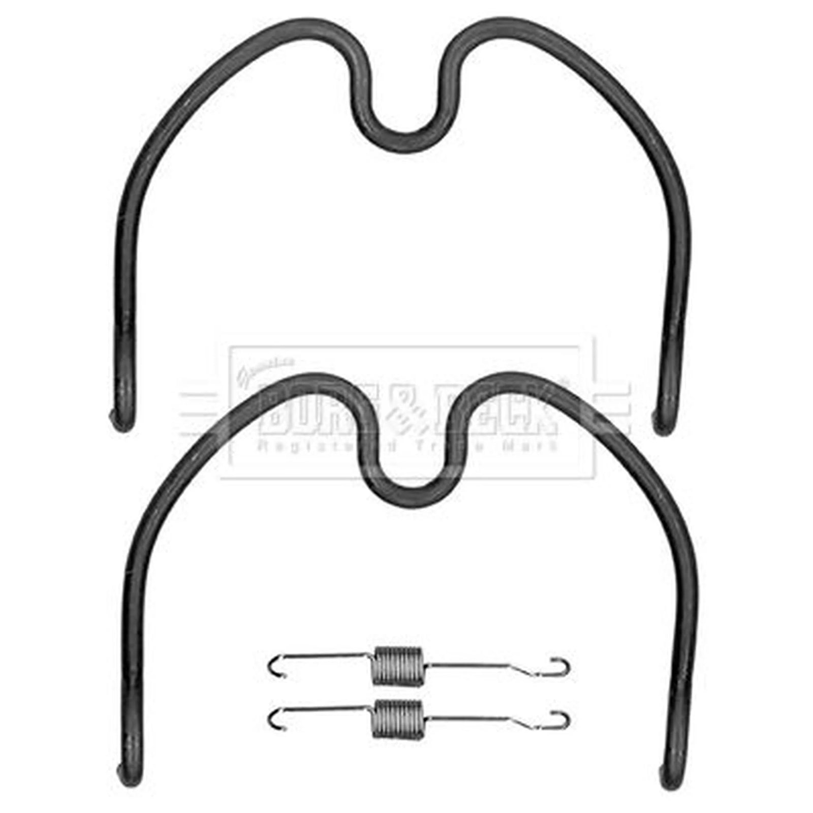 Borg & Beck Brake Shoe Accessory Kit Rear BBK6193