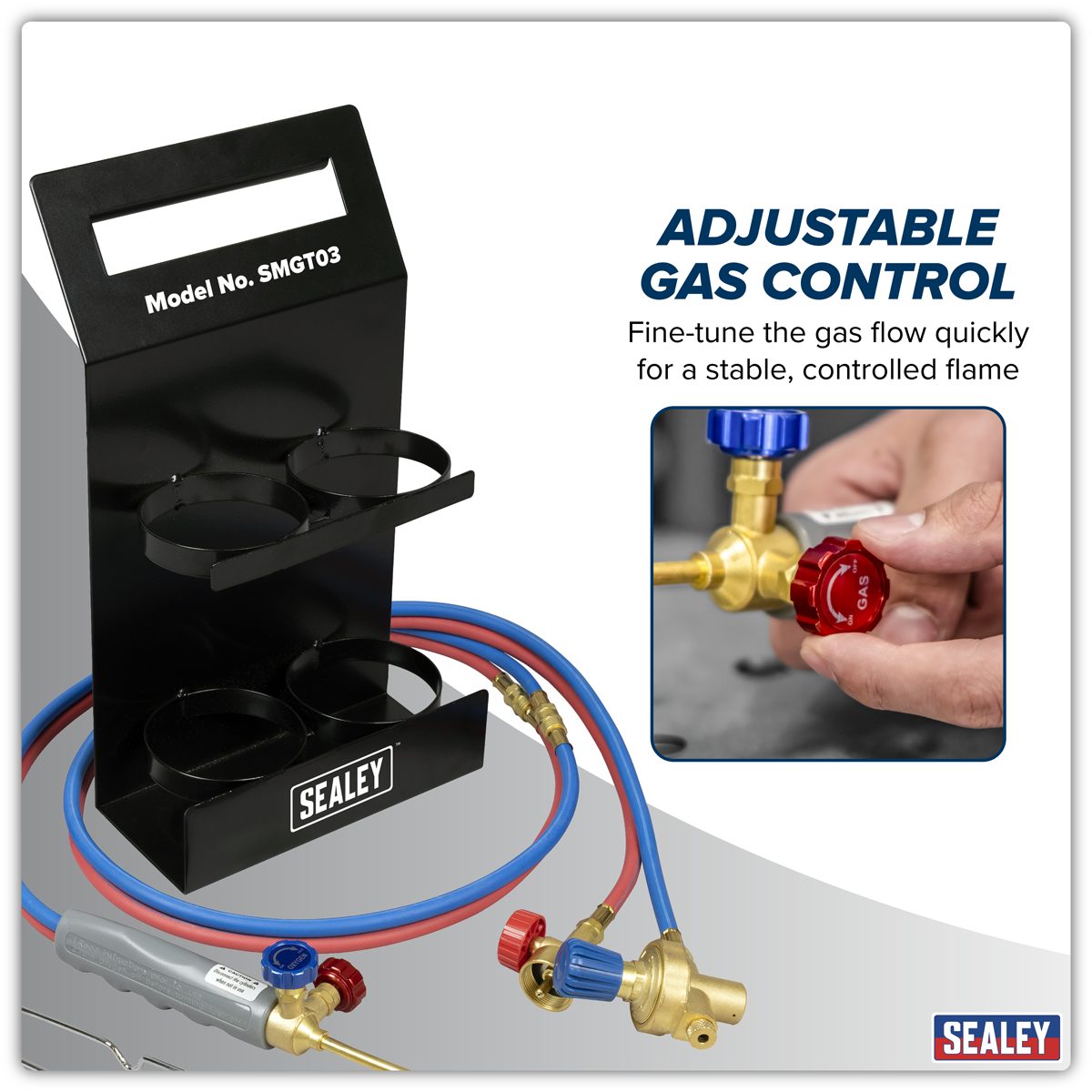 Sealey MAPP Gas & Oxygen Brazing Kit Model SMGT03 2.3kg
