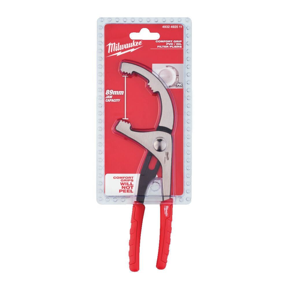 Milwaukee 4932492511 PVC/Oil Filter Pliers