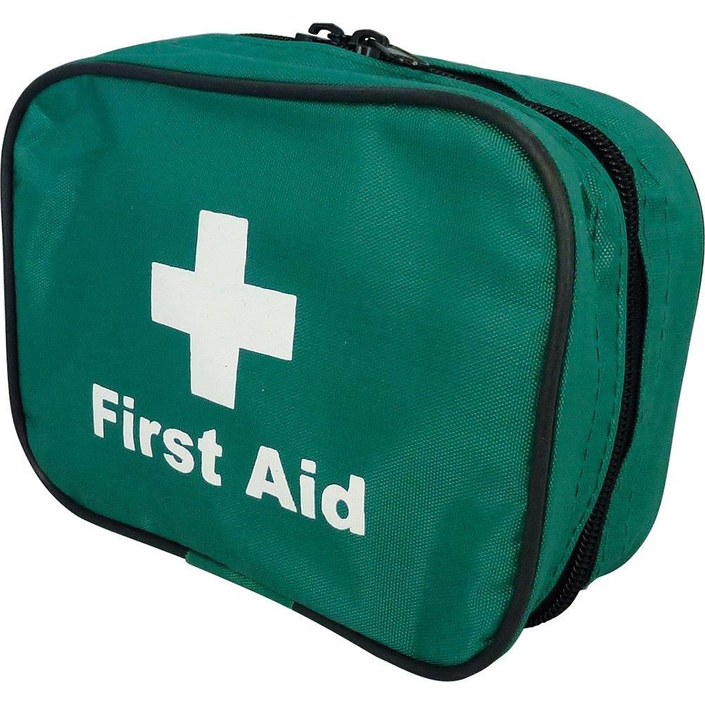 First Aid Kit & 600g Fire Extinguisher for Car Van Home Office Taxi Caravan Boat