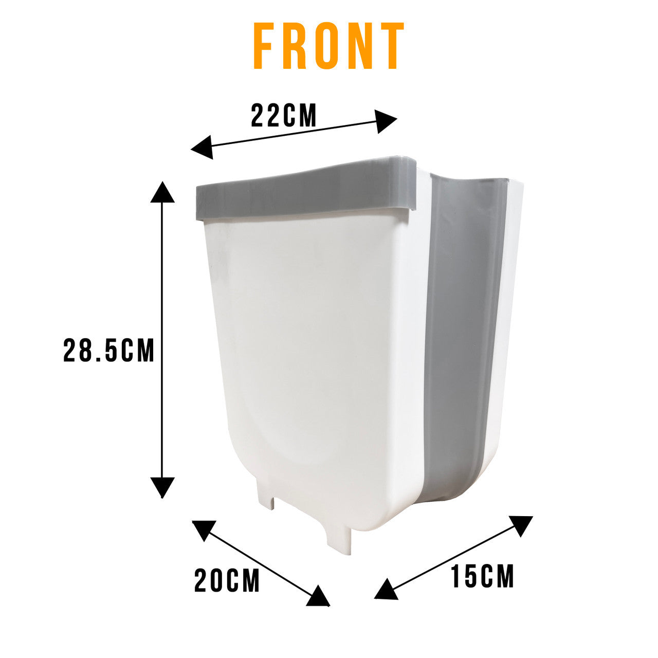 Olpro 9L Folding trash bin