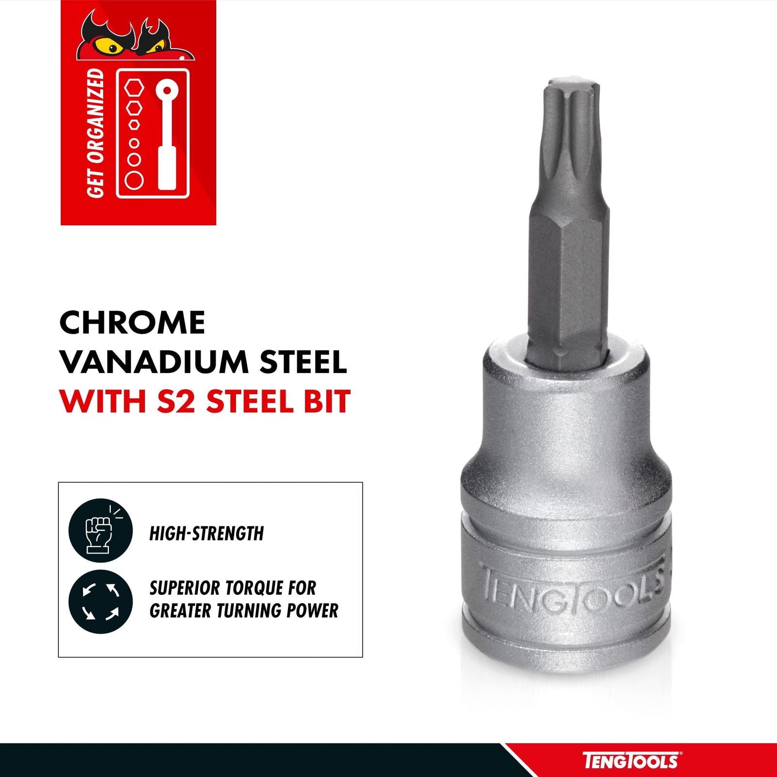 Teng Tools 3/8" TX Bit Socket TX25
