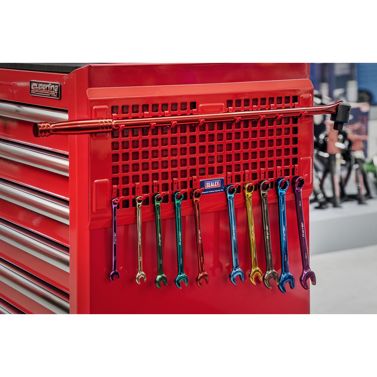Sealey Magnetic Pegboard Red APPB