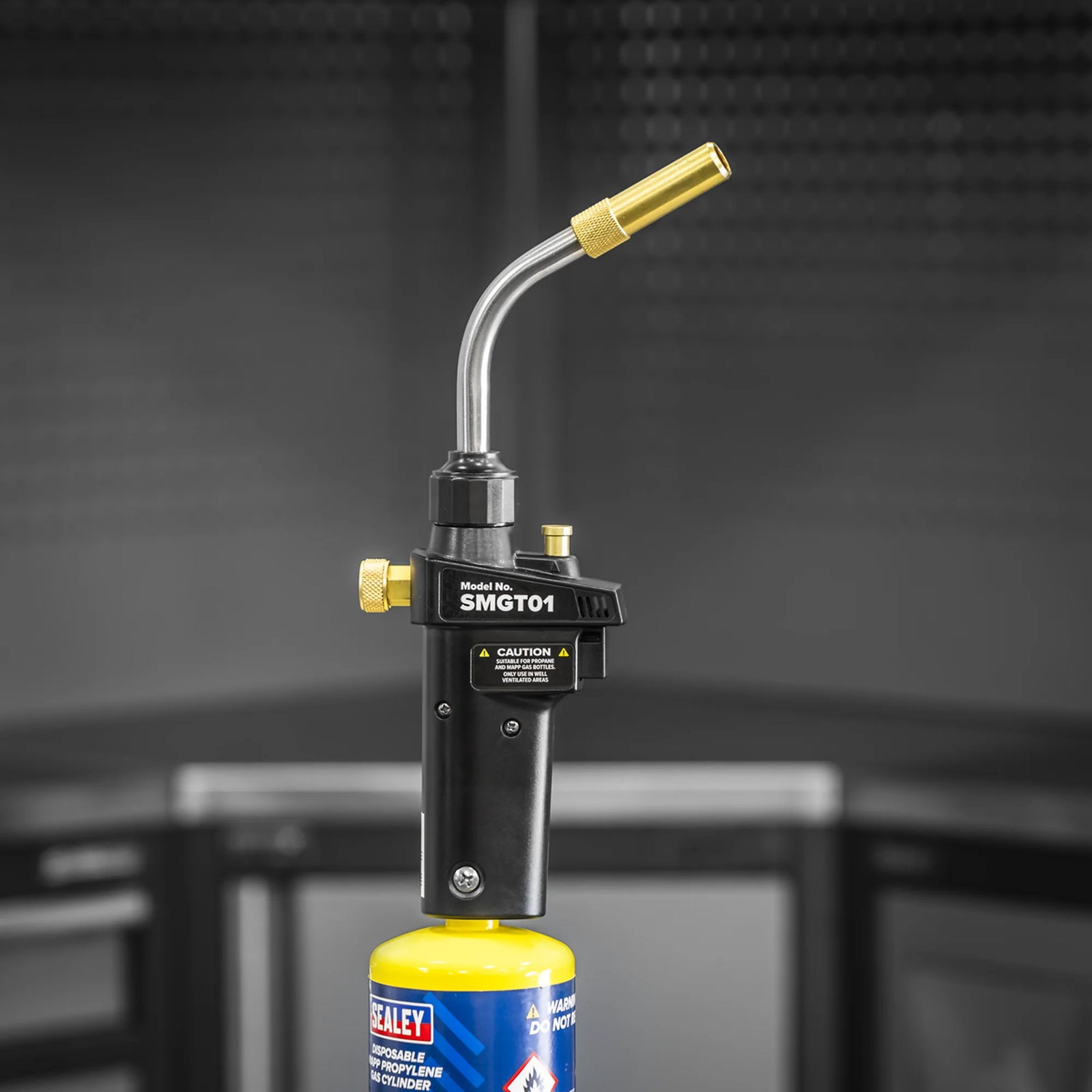 Sealey Brazing & Soldering MAPP Gas Torch SMGT01 0.65kg