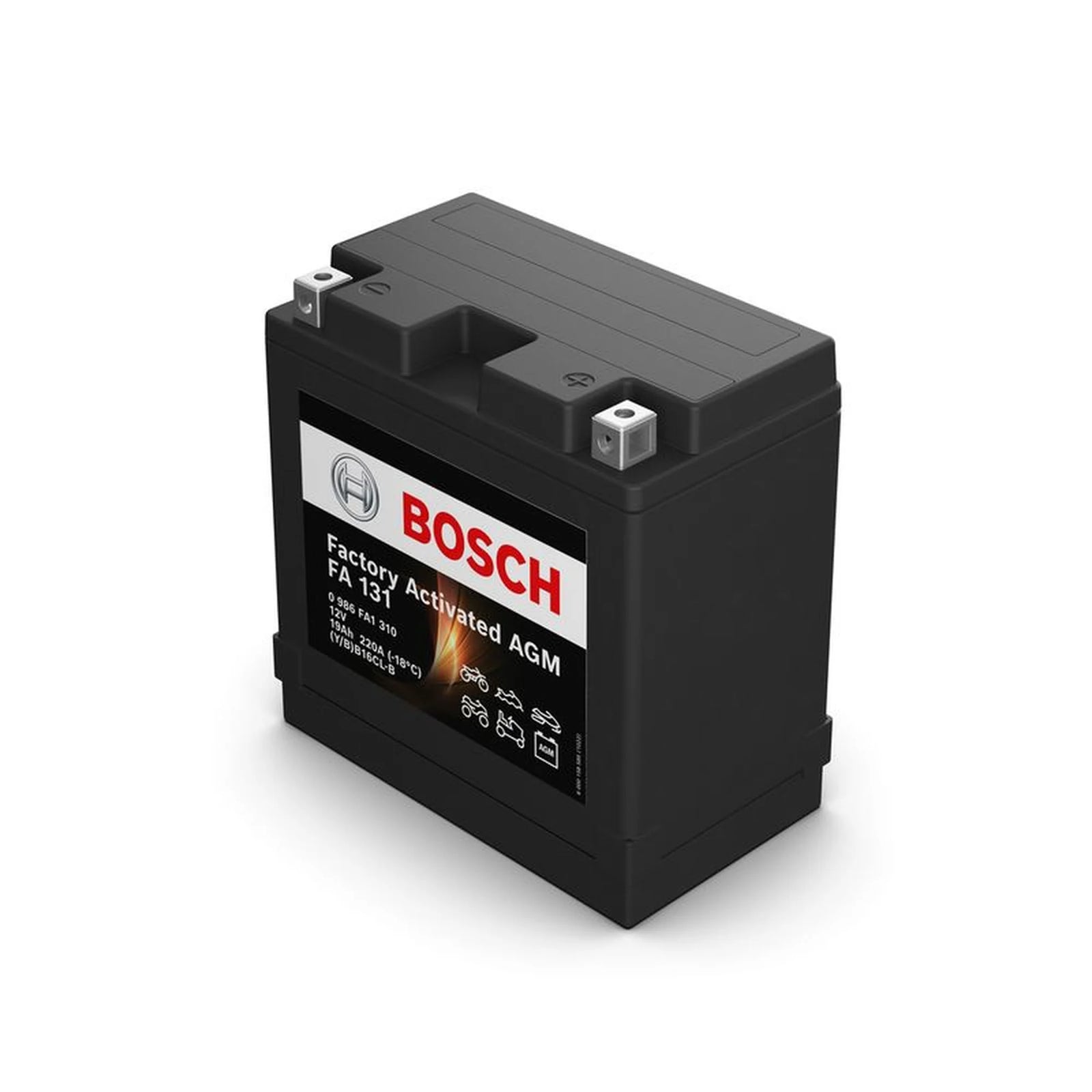 Bosch Batteries Battery 12V 19Ah 220A 0 986 FA1 310