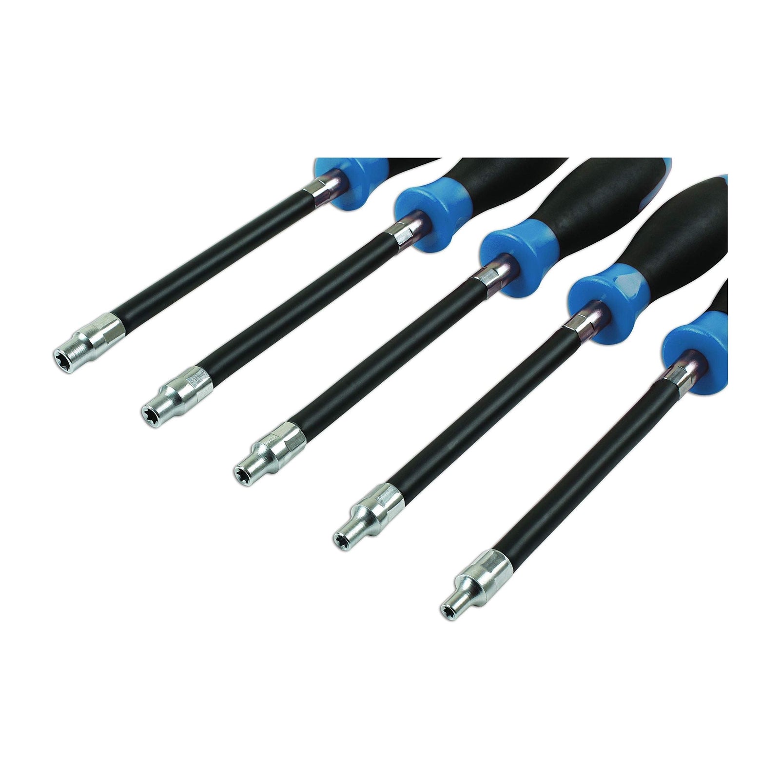 Laser E-Socket Flexi Driver Set 5pc 7616