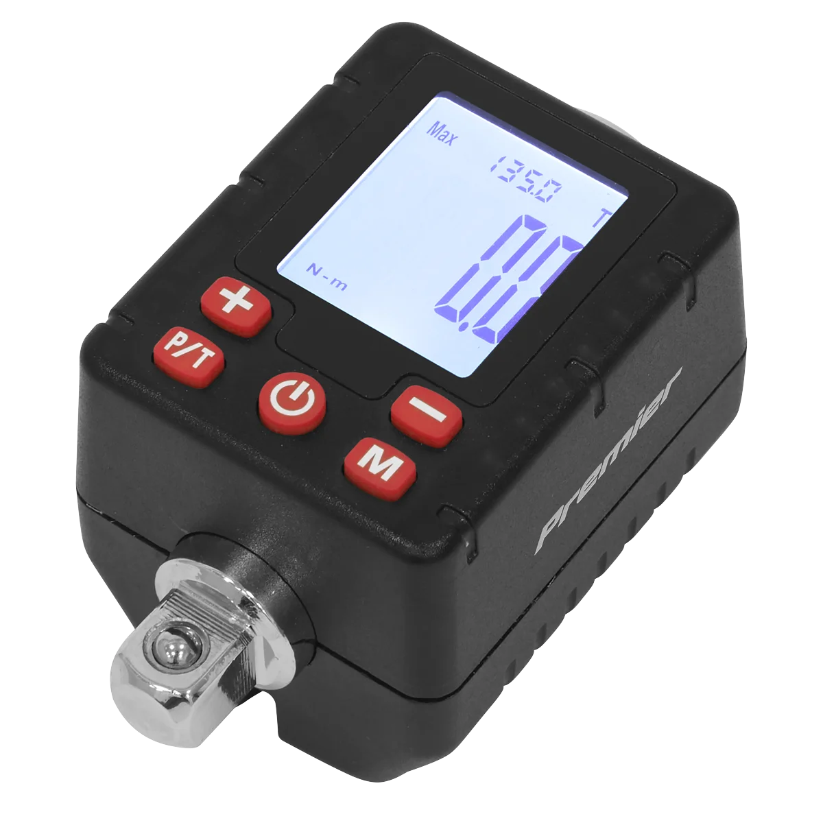 Sealey Premier Digital Torque Adaptor 3/8" Sq Drive 27-135Nm