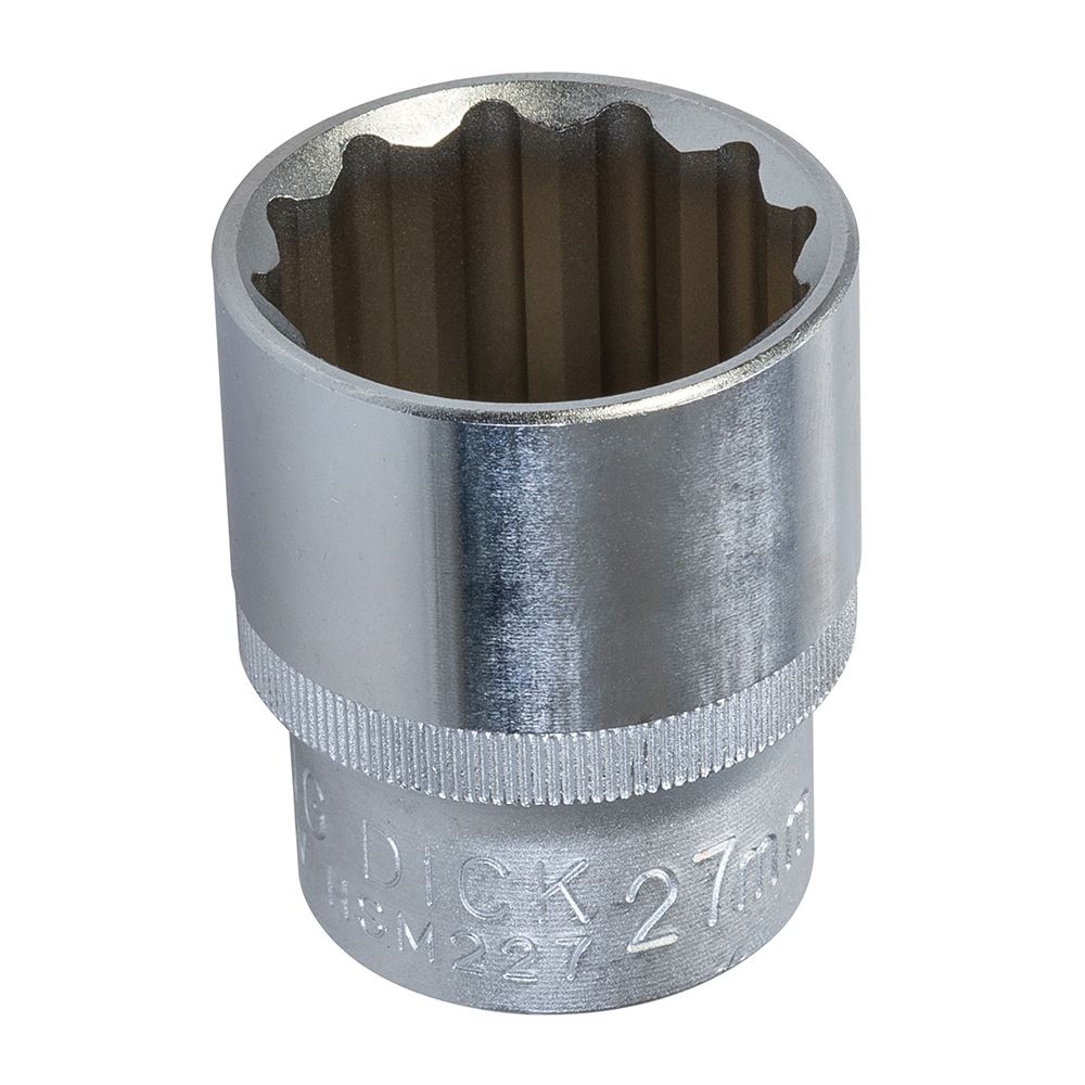 King Dick Socket 1/2" SD Metric 27mm HSM227