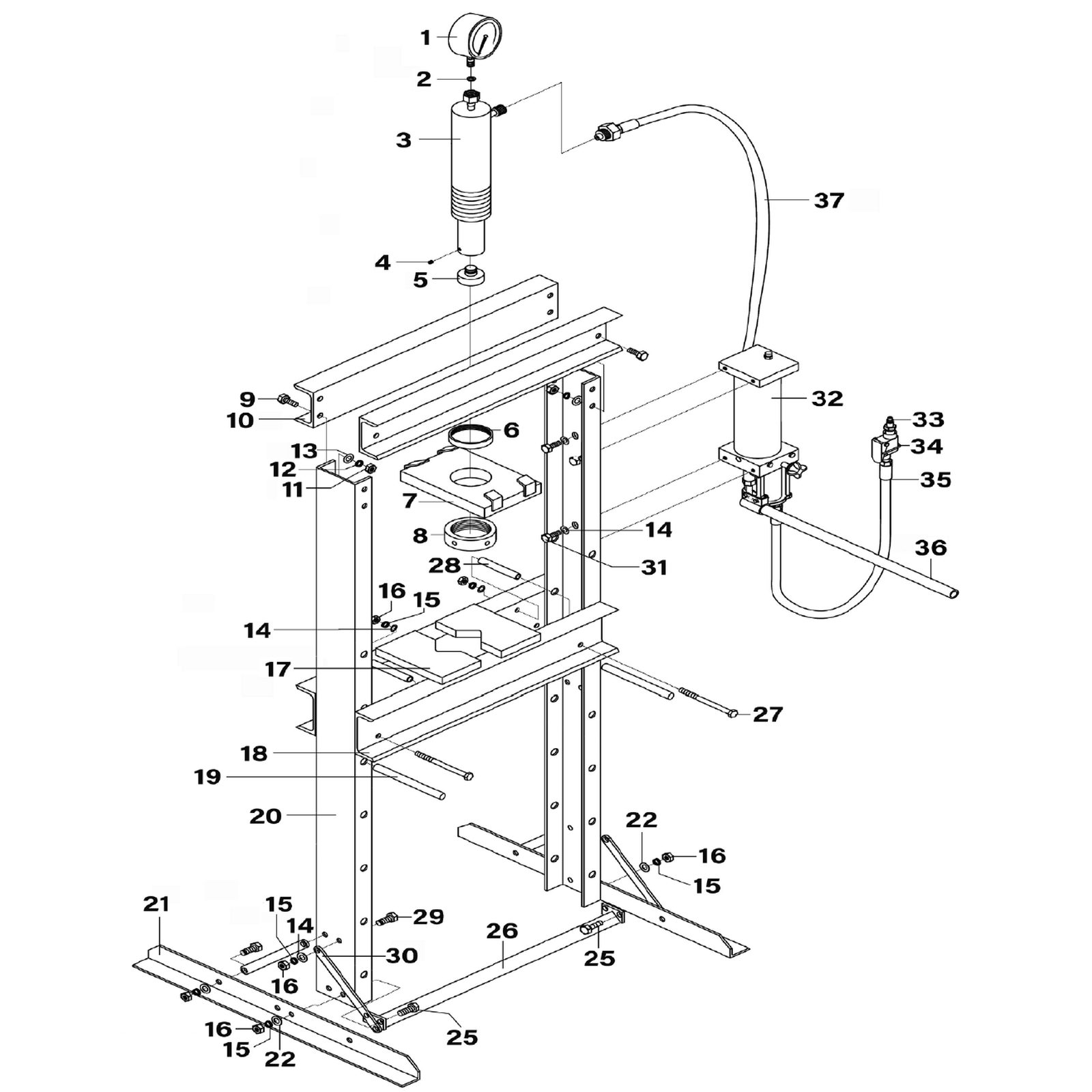Sealey Base Section YK20FAH.V3-21